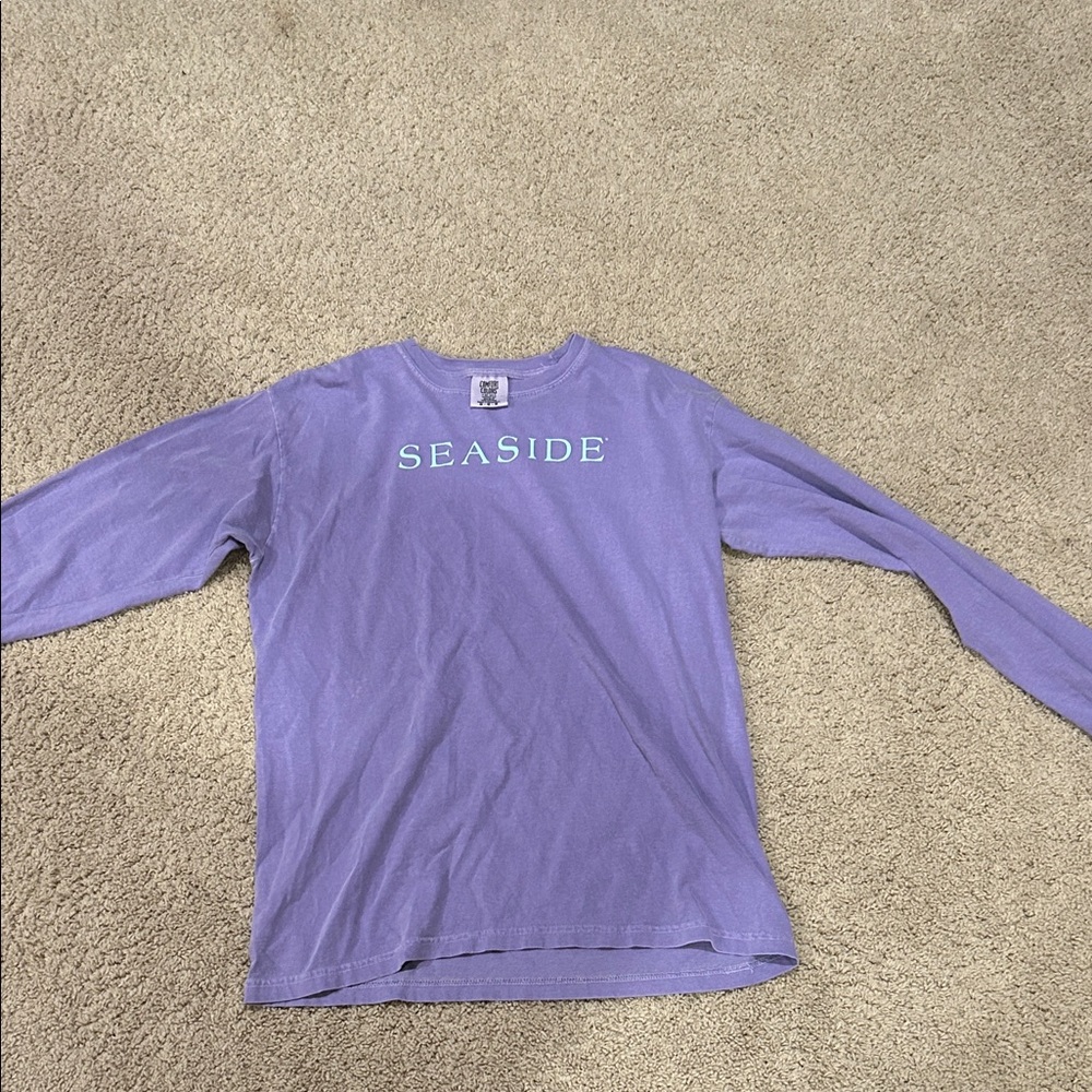 Comfort Colors Lavender Long Sleeve Kids Tee